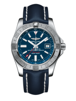 Breitling Avenger II GMT Stainless Steel / Mariner Blue / Military / Pin (A3239011/C872/105X/A20BA.1)