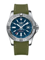 Breitling Avenger II GMT Stainless Steel / Mariner Blue / Rubber / Pin (A3239011/C872/106W/A20BA.1)