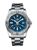 Breitling - A32390111C1A1  Avenger II GMT Stainless Steel / Mariner Blue / Bracelet