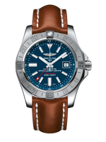 Breitling Avenger II GMT Stainless Steel / Mariner Blue / Calf / Pin (A3239011/C872/433X/A20BA.1)