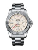 Breitling - A32390111G1A1  Avenger II GMT Stainless Steel / Stratus Silver / Bracelet