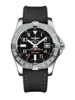 Breitling Avenger II GMT Stainless Steel / Diamond / Volcano Black / Calf (A3239053.BC34.109W)