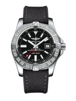 Breitling Avenger II GMT Stainless Steel / Diamond / Volcano Black / Rubber (A3239053.BC35.109W)