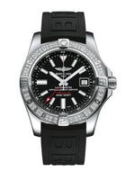 Breitling Avenger II GMT Stainless Steel / Diamond / Mariner Blue / Calf (A3239053.BC35.152S)