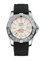 Breitling Avenger II GMT Stainless Steel / Diamond / Volcano Black / Calf (A3239053.G778.152S)