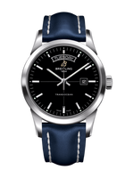 Breitling Transocean Day & Date Stainless Steel / Black / Rubber / Pin (A4531012/BB69/112X/A20D.1)