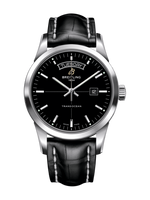 Breitling Transocean Day & Date Stainless Steel / Black / Rubber / Folding (A4531012/BB69/744P/A20D.1)