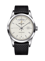 Breitling Transocean Day & Date Stainless Steel / Silver / Rubber / Folding (A4531012/G751/278S/A20S.1)