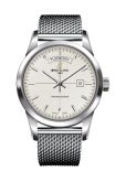 Breitling - A45310121G1A1  Transocean Day & Date Stainless Steel / Silver / Milanese