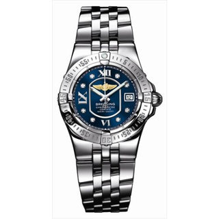 Breitling - A7134012.C770  Starliner 2008 Blue / Diamond / Bracelet