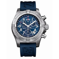 Breitling Avenger II GMT Stainless Steel / Volcano Black / Rubber / Folding (A7339010.C755)