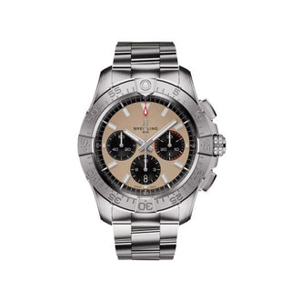 Breitling - AB0147101A1A1  Avenger B01 Chronograph 44 Stainless Steel / Sand / Bracelet