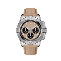 Breitling Avenger B01 Chronograph 44 Stainless Steel / Sand / Bracelet (AB0147101A1X1)