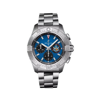 Breitling - AB01471A1C1A1  Avenger B01 Chronograph 44 Stainless Steel / Blue Impulse