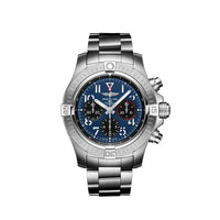 Breitling Avenger Automatic GMT 43 Stainless Steel / White / Calf / Folding (AB01821A1C1A1)