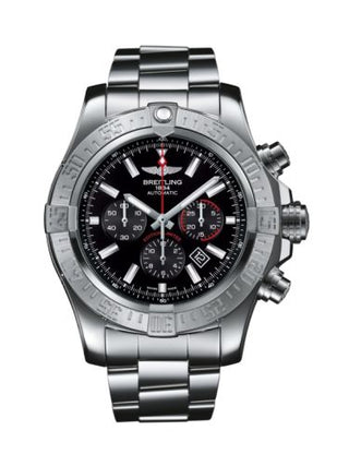 Breitling - AB01901A.BF88.168A  Super Avenger 01 Stainless Steel / Volcano Black / Bracelet