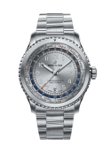 Breitling - AB3521U01G1A1  Navitimer 8 B35 Automatic Unitime 43 Stainless Steel / Silver / Bracelet