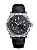 Breitling - AB3521U41B1P1  Navitimer 8 B35 Automatic Unitime 43 Stainless Steel / Black / Black Croco / Pin