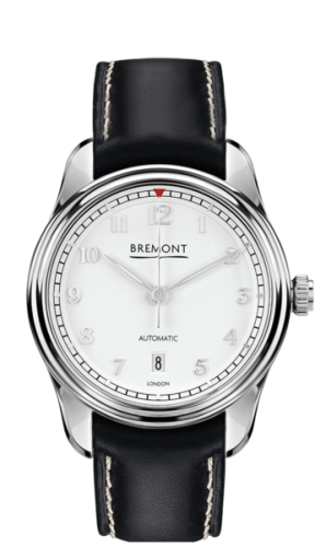 Bremont - AIRCO MACH 2/WH  Airco Mach 2 Stainless Steel / White / Calf