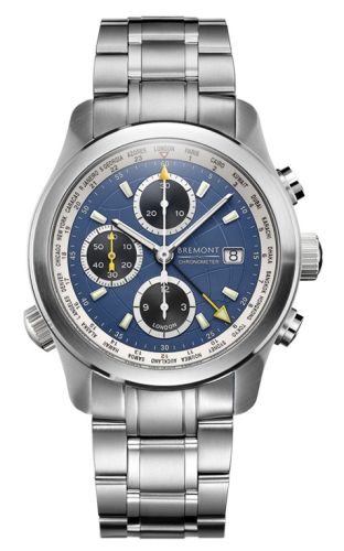 Bremont - ALT1WTBLbr  ALT1-WT Worldtimer Blue Bracelet