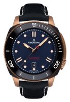 Anonimo Nautilo Automatic Stainless Steel / Navy Blue / Leather (AM-1002.08.005.A05)