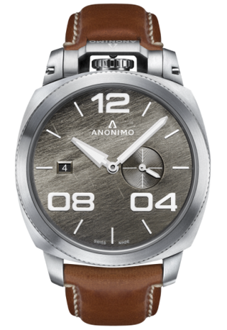 Anonimo - AM-1020.01.002.A02  Militare Automatic Stainless Steel / Bronze / Leather