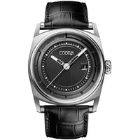 CODE41 Anomaly-02 Stainless Steel / Black (AN02-IN-BK-ST-ALIG-BK)