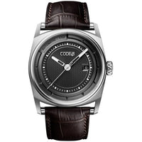 CODE41 Anomaly-02 Stainless Steel / Black (AN02-IN-BK-ST-ALIG-BR)