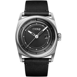 CODE41 - AN02-IN-BK-ST-BK  Anomaly-02 Stainless Steel / Black