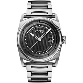 CODE41 - AN02-IN-BK-ST-MET-IN  Anomaly-02 Stainless Steel / Black