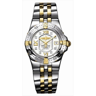 Breitling - B7134012.A662  Starliner 2008 Two Tone / MOP / Diamond