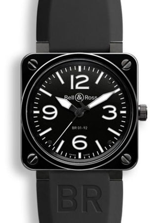 Bell & Ross - BR0192BLCERSRB  BR 01 92 Ceramic