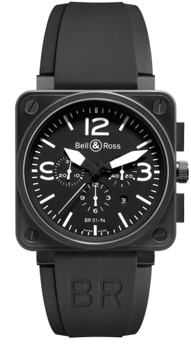 Bell & Ross - BR0194-BL-CA  BR 01 94 Carbon Chronograph