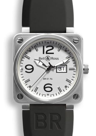 Bell & Ross - BR0196WHST  BR 01 96 Grande Date