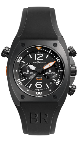 Bell & Ross - BR02-CHR-BL-CA  BR 02-94 Carbon