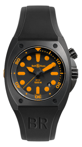 Bell & Ross - BR02-ORANGE  BR 02-92 Orange