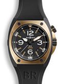 Bell & Ross - BR02-PINKGOLD-CA  BR 02 92 Rose Gold & Carbon