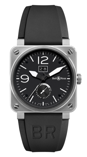 Bell & Ross - BR0390BLST  BR 03 90 Grande Date & Reserve de Marche