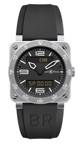 Bell & Ross - BR0392-AVIA-ST  BR 03 92 Type Aviation Steel