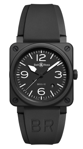 Bell & Ross - BR0392-BL-CE  BR 03 92 Black Matte