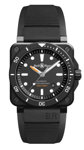 Bell & Ross - BR0392-D-BL-CE/SRB  BR 03-92 Diver Black Matte