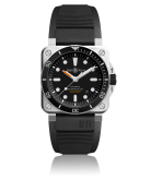 Bell & Ross - BR0392-D-BL-ST/SRB  BR 03-92 Diver Stainless Steel / Black