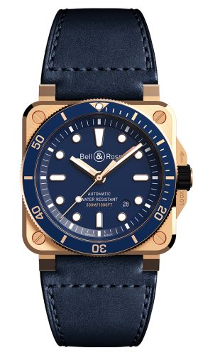 Bell & Ross - BR0392-D-LU-BR/SCA  BR 03-92 Diver Blue Bronze