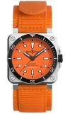 Bell & Ross - BR0392-D-O-ST/SRB  BR 03-92 Diver Orange