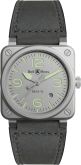 Bell & Ross - BR0392-GR-ST/SCA  BR 03 92 Horolum