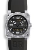 Bell & Ross - BR0392-AVIA-ST  BR 03 92 Type Aviation Steel