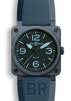 Bell & Ross BR 01 94 Carbon Chronograph (BR0392CERAMBLUE)