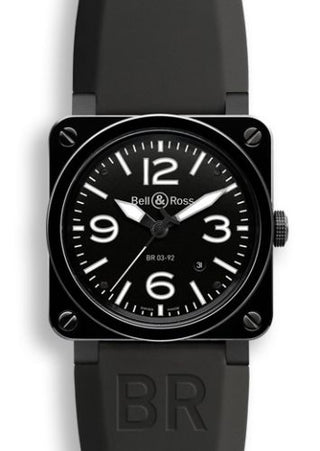 Bell & Ross - BR0392CERBLPSRB  BR 03 92 Black Ceramic