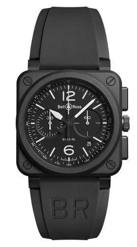 Bell & Ross - BR0394-BL-CE  BR 03-94 Black Matte