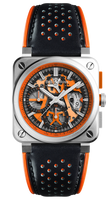 Bell & Ross BR-01 Laughing Skull (BR0394-SC-ORA/SCA)